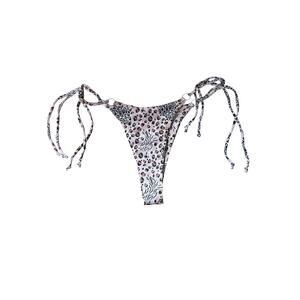 Lahana x Victoria Leopard Print Cheeky Tie Side Bikini Bottom Size S